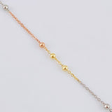 Cadena Aro Seguido Bolas 1.9 g / 50.5 cm / 18 mm Tres Oros 18K