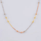 Cadena Aro Seguido Bolas 1.75 g / 45 cm / 1.8 mm Tres Oros 18K