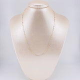 Cadena Aro Seguido Bolas 1.75 g / 45 cm / 1.8 mm Tres Oros 18K