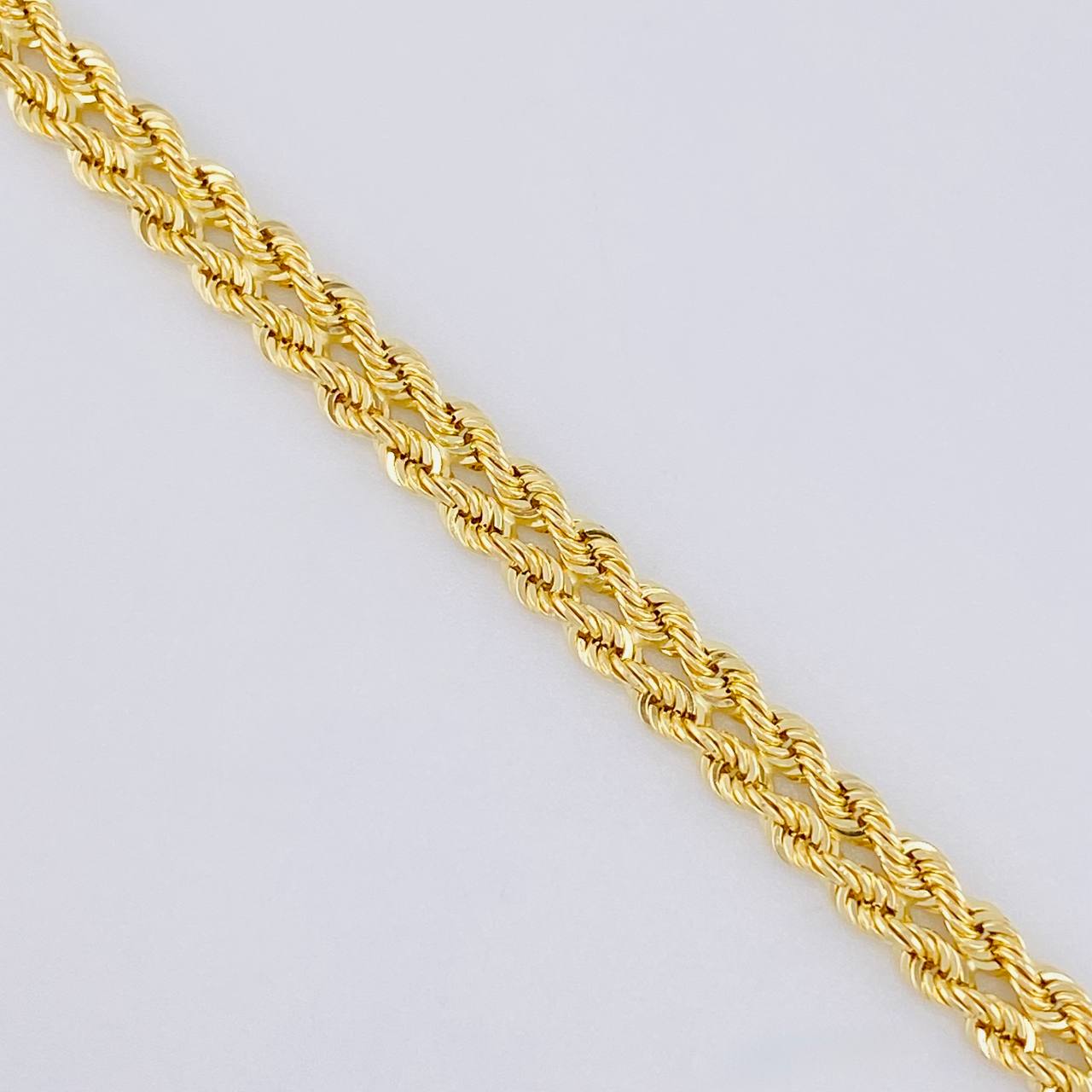 Cadena Lazo Secuencial 6.3 g / 45.5 cm / 4.3 mm Oro Amarillo 18K