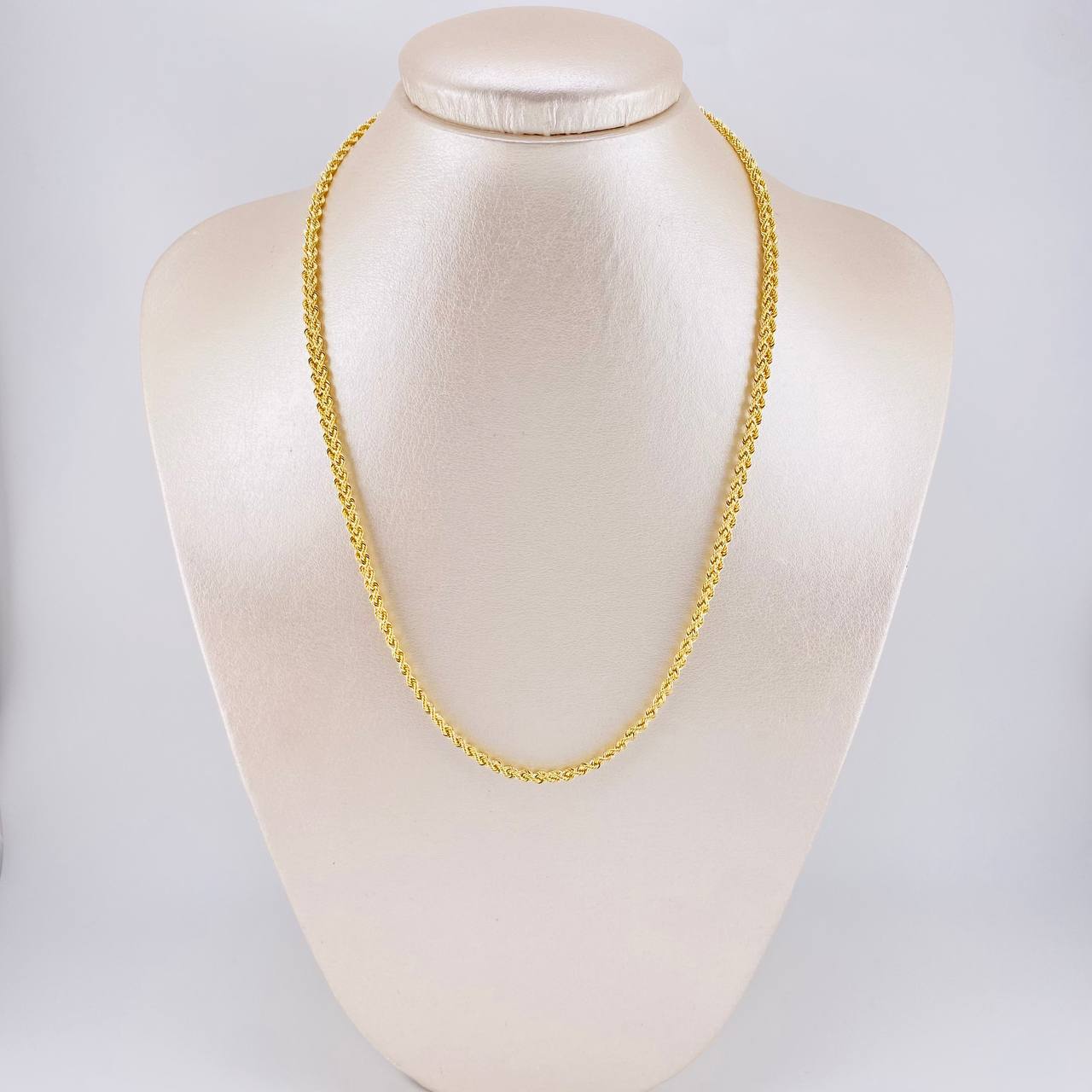 Cadena Lazo Secuencial 6.3 g / 45.5 cm / 4.3 mm Oro Amarillo 18K