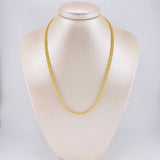 Cadena Lazo Secuencial 6.4 g / 45 cm / 4.3 mm Oro Amarillo 18K