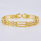 Pulso Correa Reloj Articulada 16.7 g / 21 cm / 8.2 mm Oro Amarillo 18K