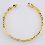 Pulso Correa Reloj Articulada 16.7 g / 21 cm / 8.2 mm Oro Amarillo 18K