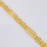 Pulso Correa Reloj Articulada 16.7 g / 21 cm / 8.2 mm Oro Amarillo 18K