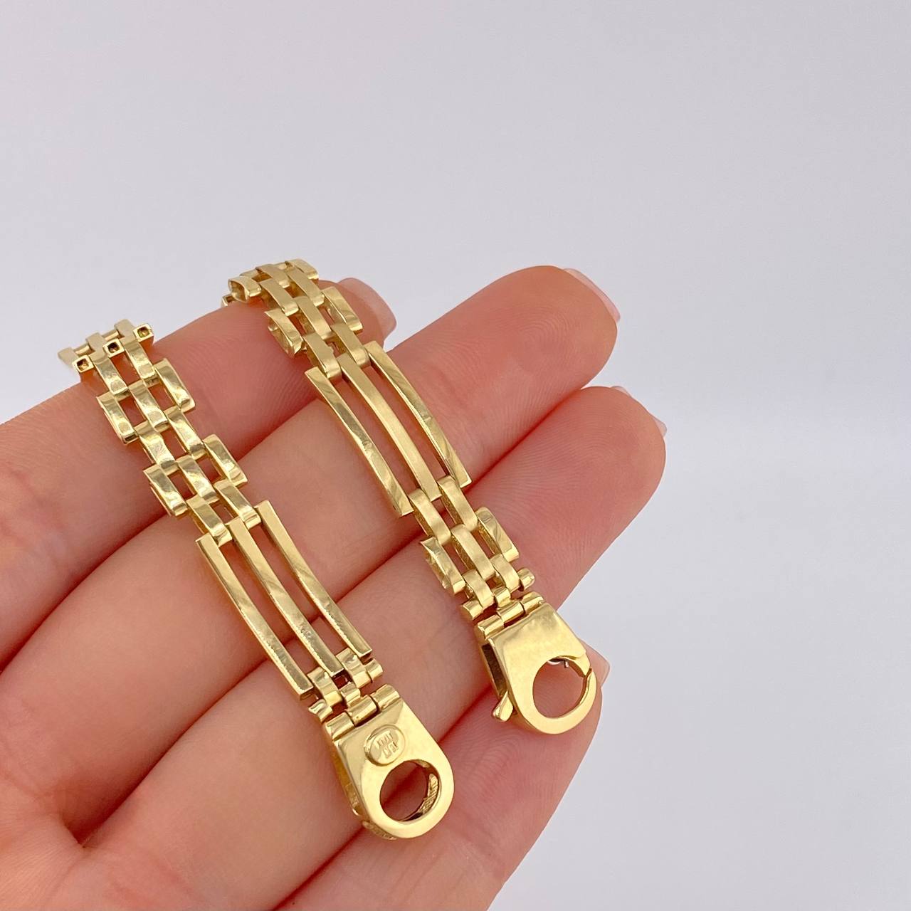 Pulso Correa Reloj Articulada 16.7 g / 21 cm / 8.2 mm Oro Amarillo 18K