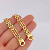 Pulso Correa Reloj Articulada 16.7 g / 21 cm / 8.2 mm Oro Amarillo 18K