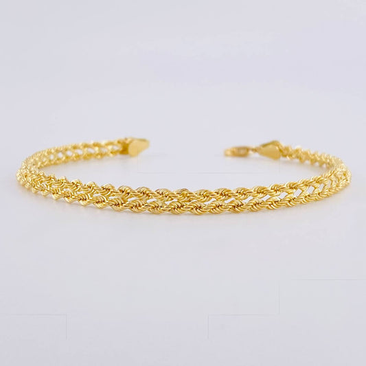 Pulso Lazo Secuencial 3.05 g / 18.5 cm / 4.3 mm Oro Amarillo 18K