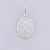 Dije Virgen Milagrosa 2.45 g / 2.6 cm Plata 925