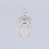 Dije Virgen Milagrosa 2.5 g / 2.6 cm Plata 925