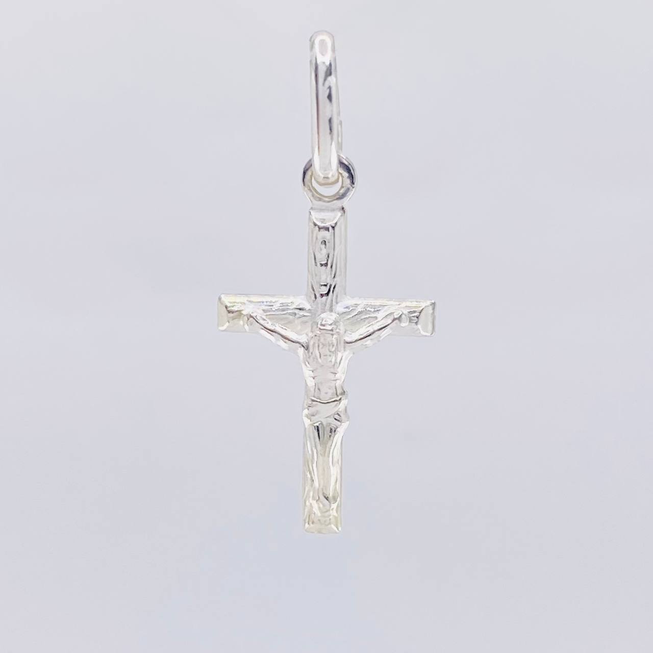 Dije Cruz Cristo 0.95 g / 2.5 cm Plata 925
