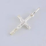Dije Cruz Cristo 0.95 g / 2.5 cm Plata 925
