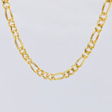 Cadena Figaro 13.1 g / 61 cm / 6.5 mm Oro Amarillo 18K