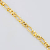 Cadena Figaro 10.35 g / 61.7 cm / 5.3 mm Oro Amarillo 18K