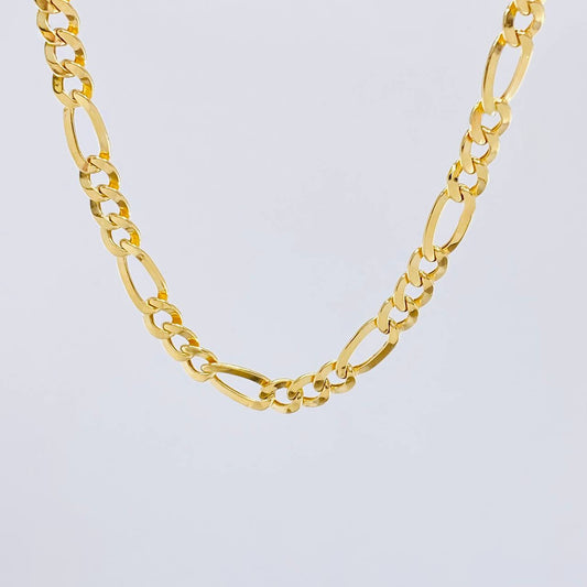 Cadena Figaro 10.25 g / 61 cm / 3.1 mm Oro Amarillo 18K