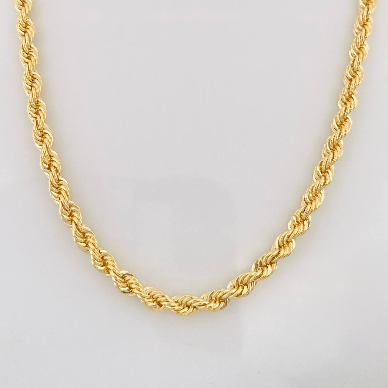 Cadena Lazo 7.25g / 60cm / 3mm Oro Amarillo 18K