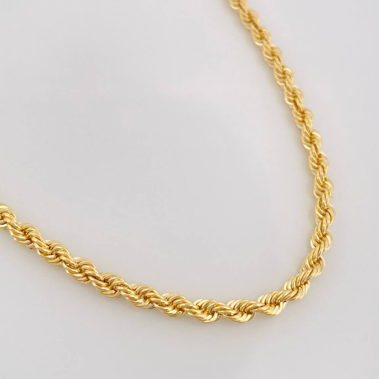 Cadena Lazo 7.25g / 60cm / 3mm Oro Amarillo 18K
