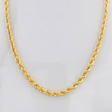 Cadena Lazo 4.35g / 50cm / 2.4mm Oro Amarillo 18K