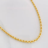 Cadena Lazo 4.35g / 50cm / 2.4mm Oro Amarillo 18K
