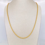Cadena Lazo 4.35g / 50cm / 2.4mm Oro Amarillo 18K
