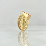 Dije Virgen Milagrosa 1.2gr / 3cm / Oro Amarillo 18K ©