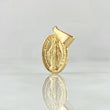 Dije Virgen Milagrosa 1.3gr / 3cm / Oro Amarillo 18K ©