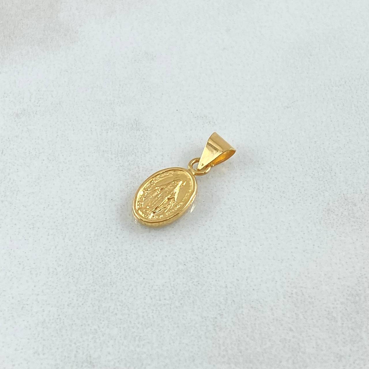 Dije Virgen Milagrosa 0.35gr / 1.5cm / Oro Amarillo 18K