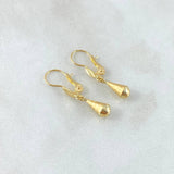 Candongas Lagrimas 0.55gr / 2.3cm / Oro Amarillo 18K *