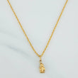 Set Cadena Lazo + Dije Angel / 1.25gr / 50 cm Oro Amarillo 18K