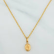 Set Cadena Lazo + Dije Virgen Del Carmen / 1.4gr / 49.5 cm Oro Amarillo 18K