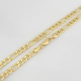 Cadena Figaro 8.95g / 60cm / 4.03mm Oro Amarillo 18K