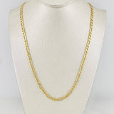 Cadena Figaro 8.95g / 60cm / 4.03mm Oro Amarillo 18K