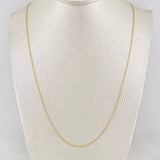 Cadena Aro Seguido 1.1g / 45cm / 0.82mm Oro Amarillo 18K