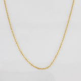 Cadena Aro Seguido 1.1g / 45cm / 0.82mm Oro Amarillo 18K
