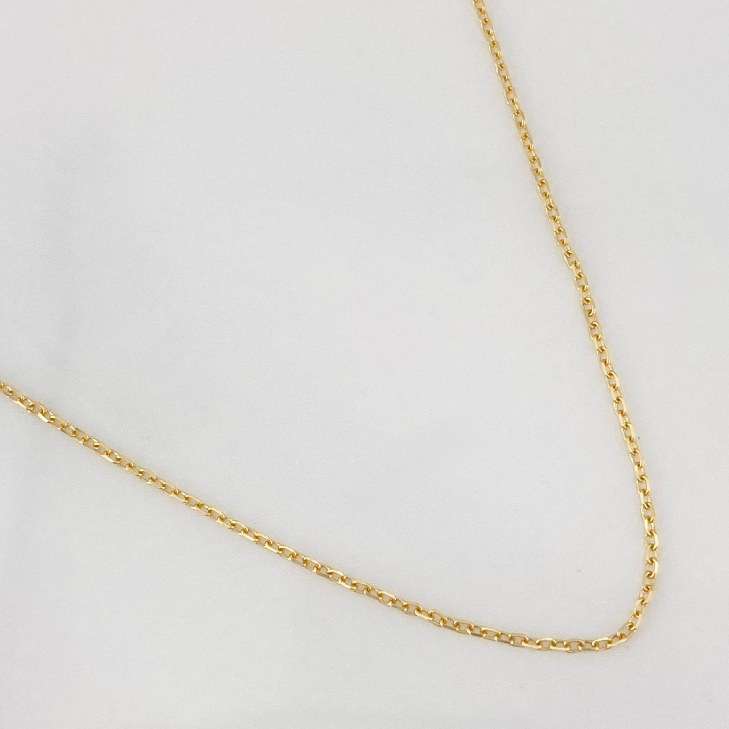 Cadena Aro Seguido 1.1g / 45cm / 0.82mm Oro Amarillo 18K