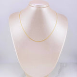 Cadena China 1.85g / 40cm / 1.9mm Oro Amarillo 18K