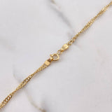 Cadena Singapur 2.8gr / 50cm / 2.1mm Oro Amarillo +3 18K &