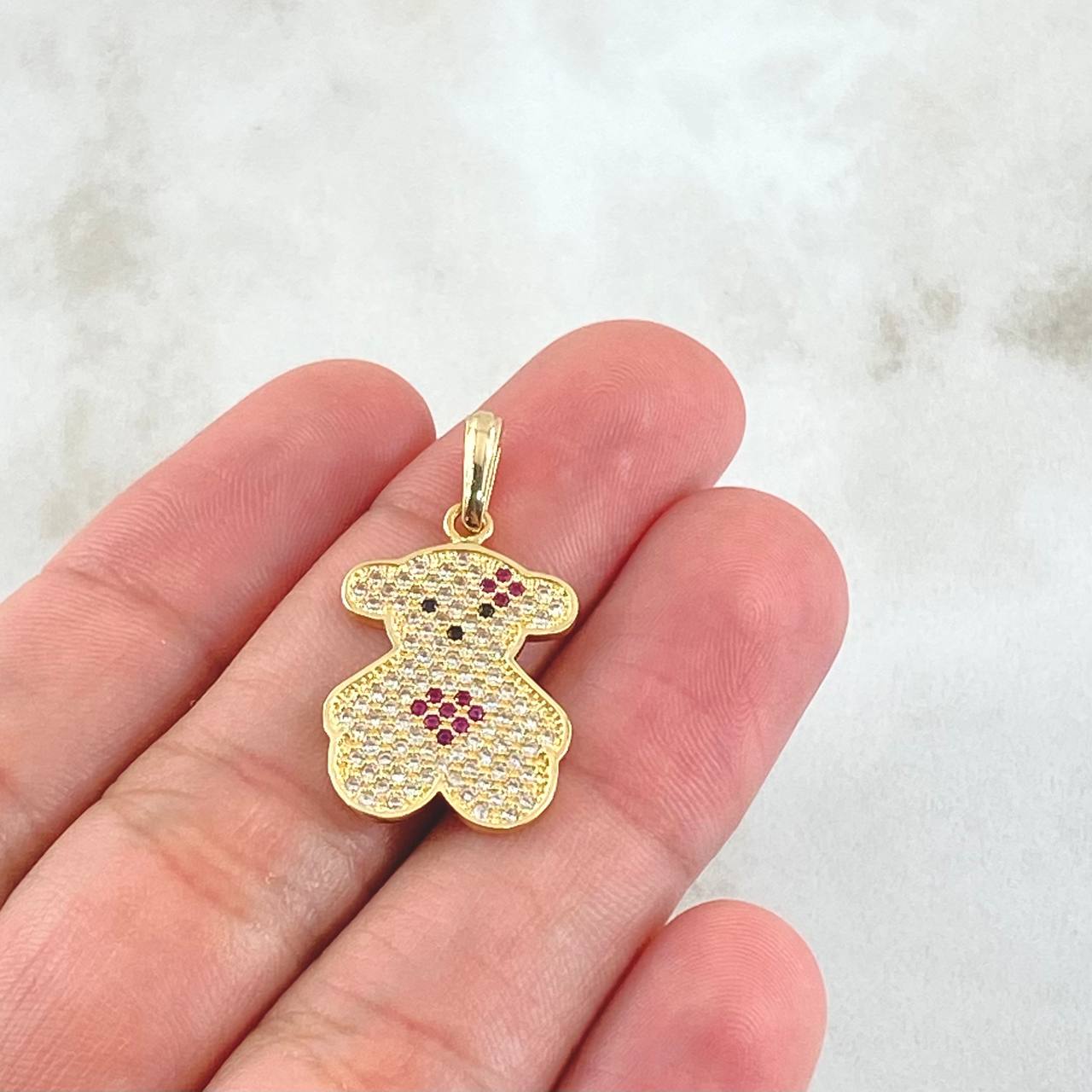 Dije Oso Ts 2.25gr / 2.8cm / Oro 18K