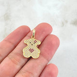 Dije Oso Ts 2.25gr / 2.8cm / Oro 18K