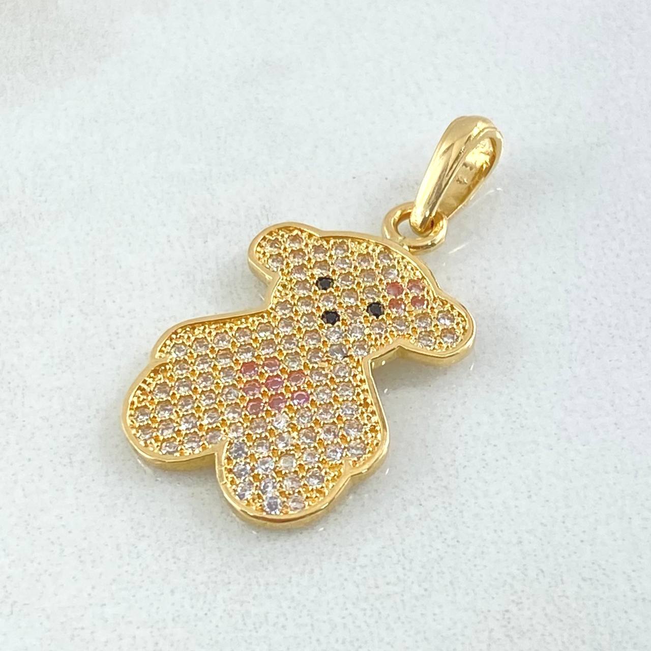 Dije Oso Ts 2.25gr / 2.8cm / Oro 18K