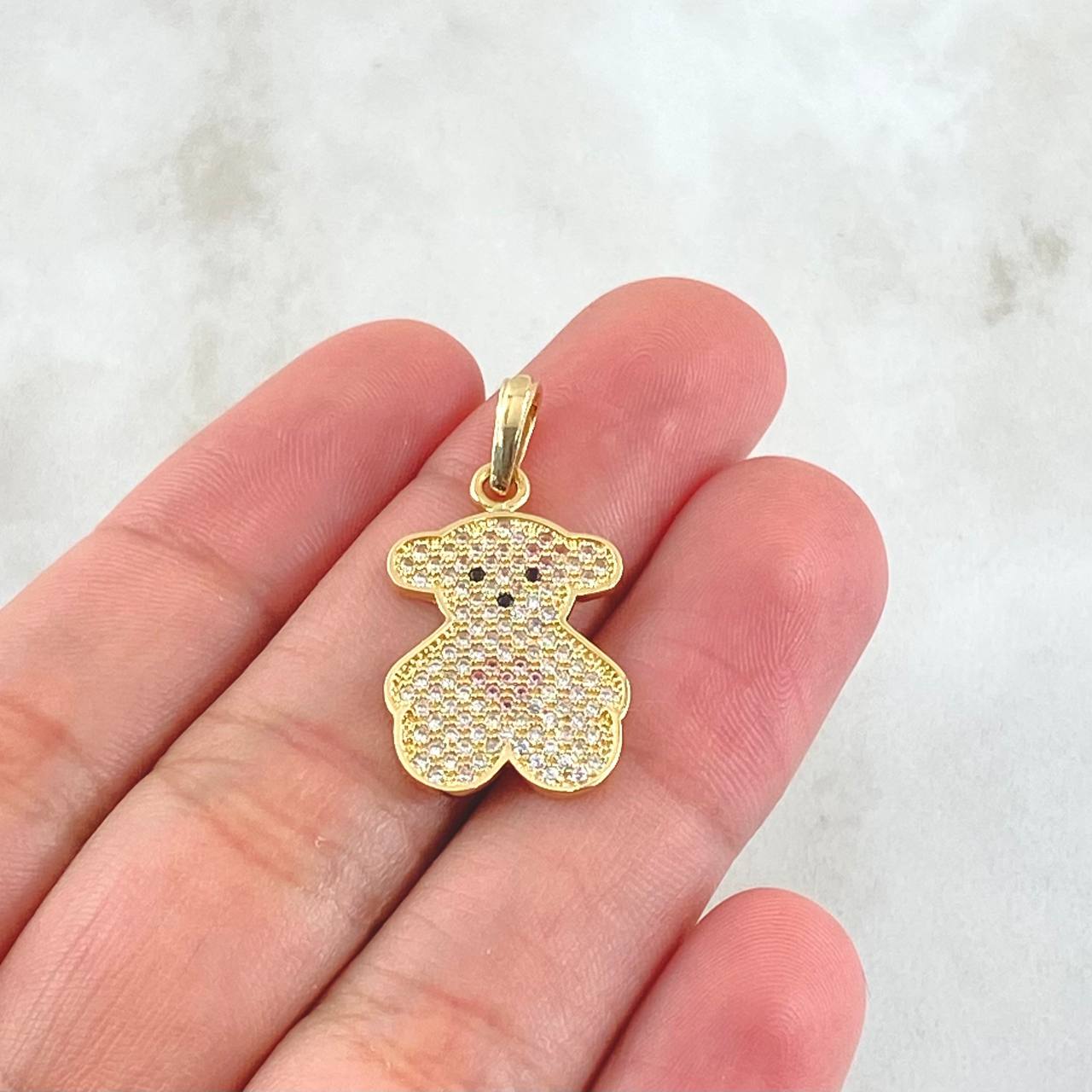 Dije Oso Ts 2.25gr / 2.8cm / Oro 18K