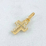 Dije Cruz 0.35gr / 1.6cm / Oro 18K