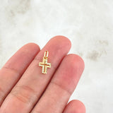 Dije Cruz 0.35gr / 1.6cm / Oro 18K