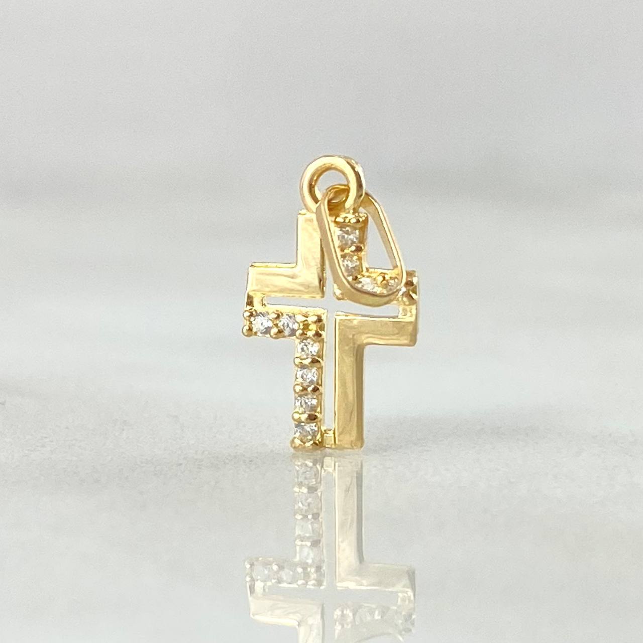 Dije Cruz 0.35gr / 1.6cm / Oro 18K