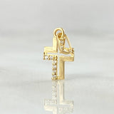 Dije Cruz 0.35gr / 1.5cm / Oro 18K ©