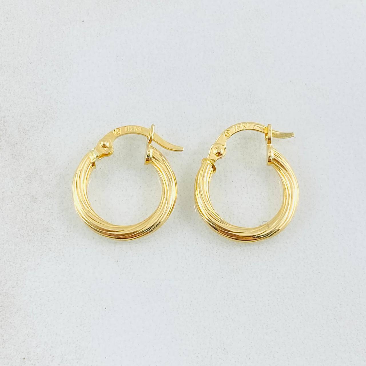 Candongas Lore 1gr / 1.5cm / Oro Amarillo 18K