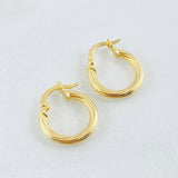 Candongas Lore 1gr / 1.5cm / Oro Amarillo 18K