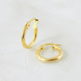 Candongas Lore 1gr / 1.5cm / Oro Amarillo 18K