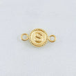 Herraje Letra S 0.45gr / 1.5cm / Oro Amarillo 18K
