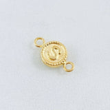 Herraje Letra S 0.45gr / 1.5cm / Oro Amarillo 18K